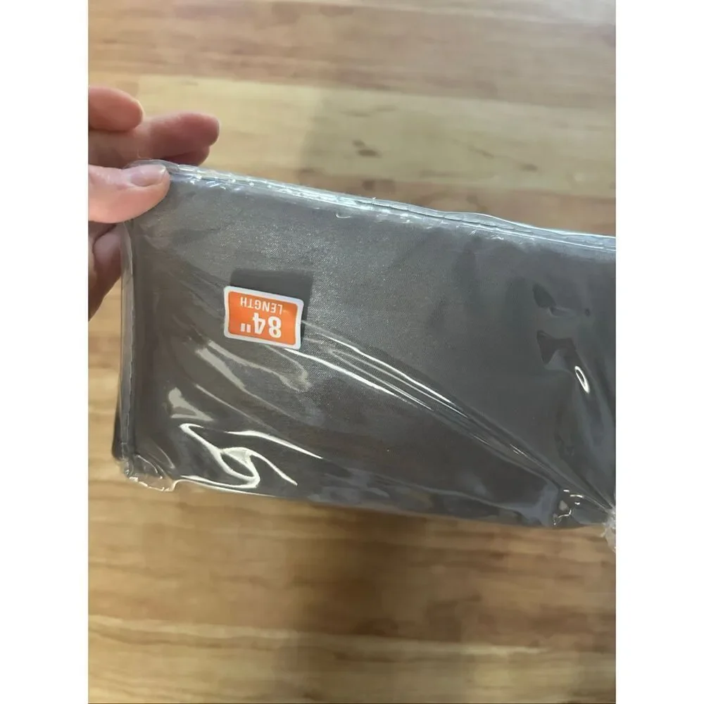 Total blackout curtain gray color 84 inch noise blocking and energy saving NEW